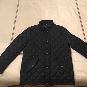 Cole Hann quilted men’s coat. Never worn.